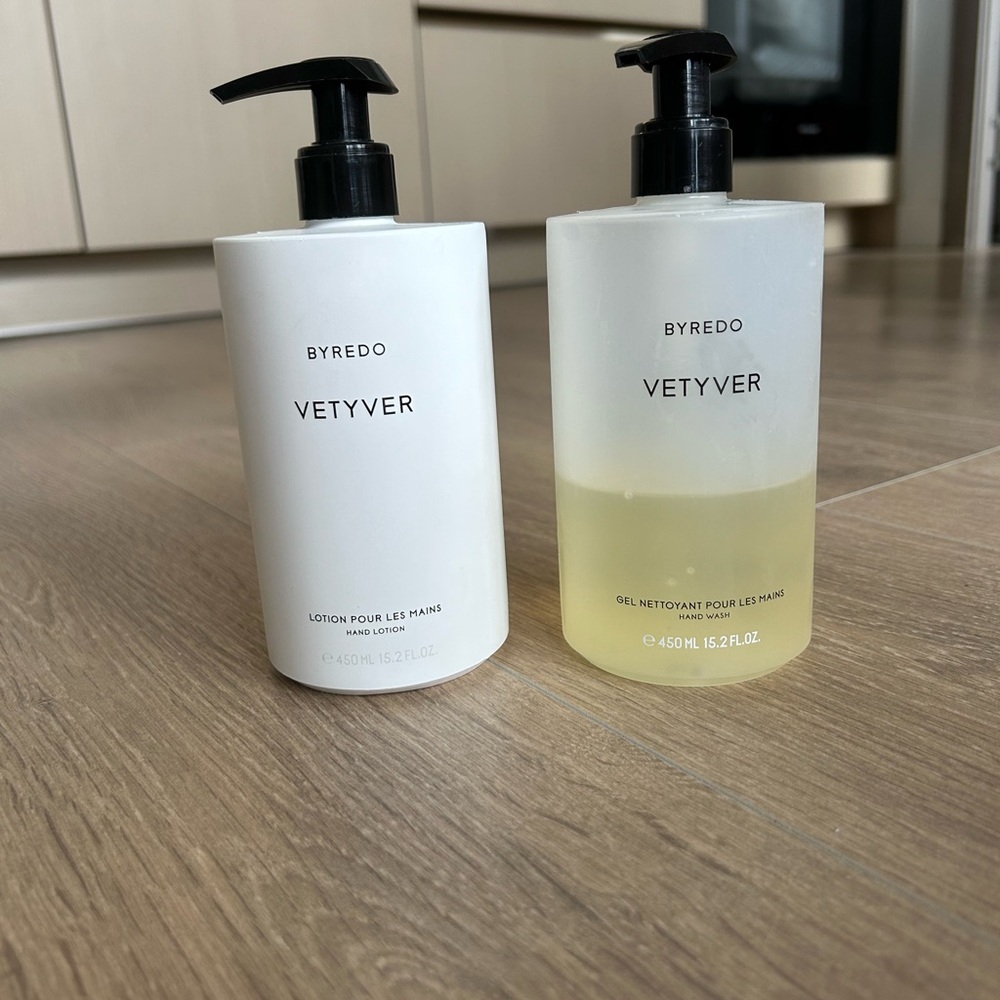 Byredo Vetyver soap and lotion